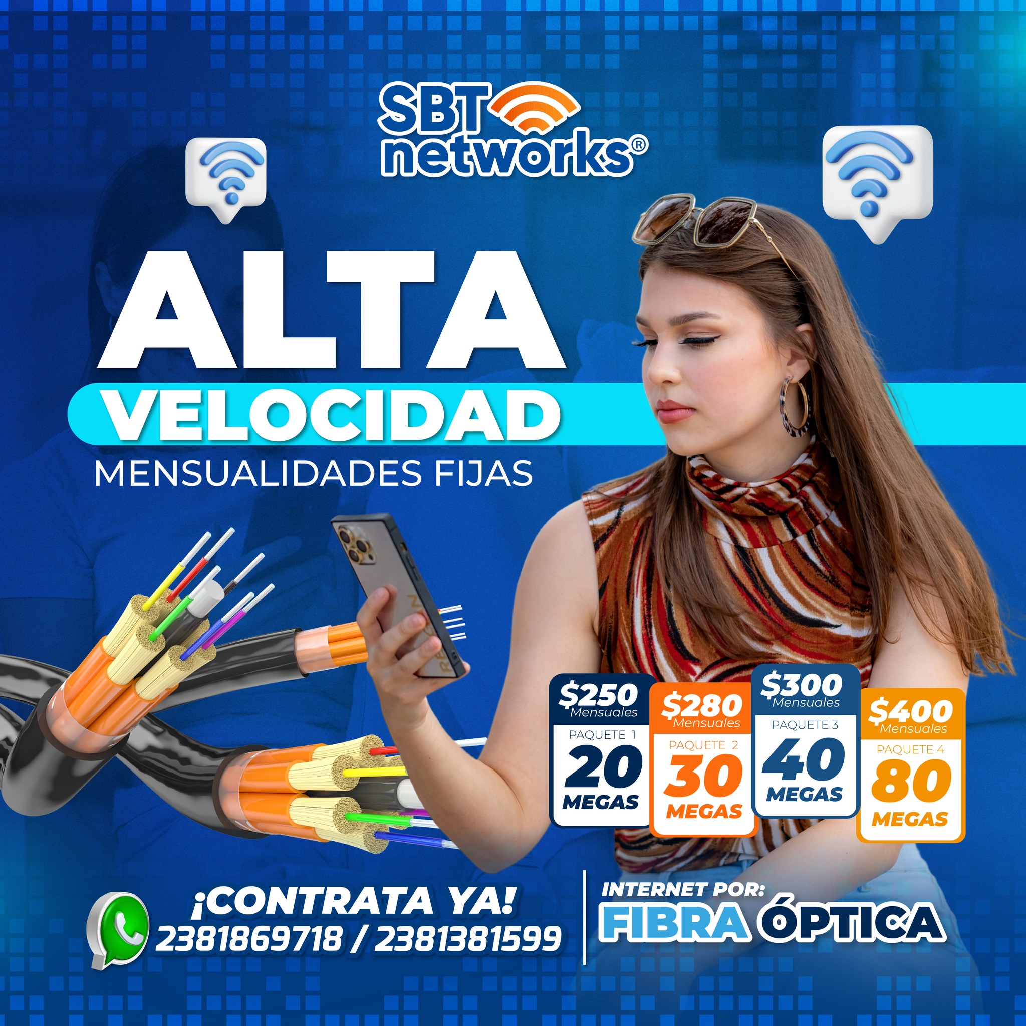 Internet por Fibra Óptica