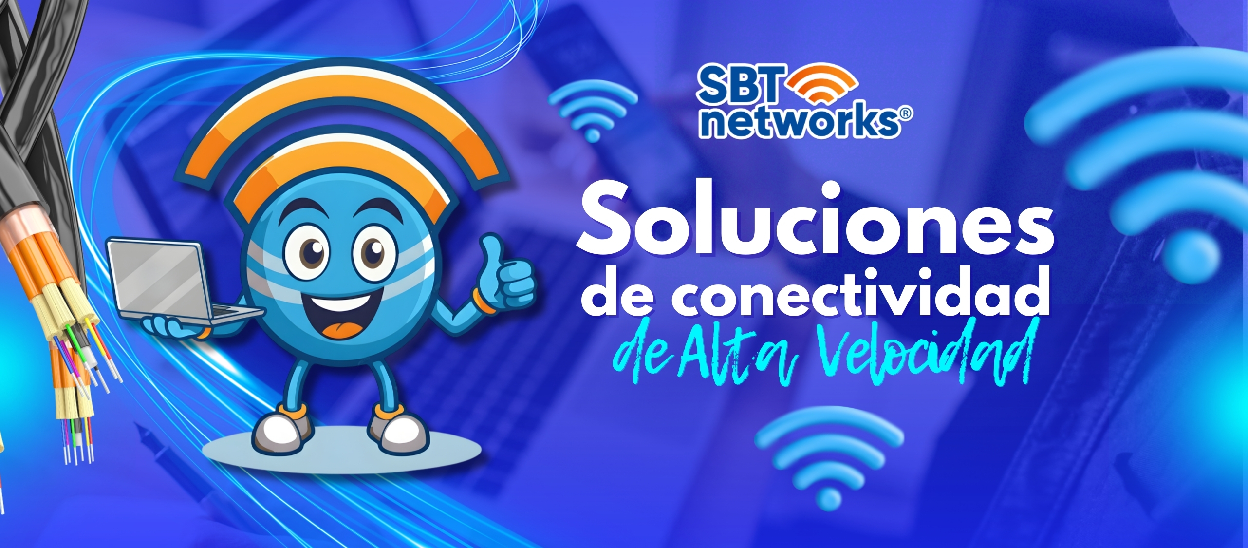 Conexión de fibra óptica