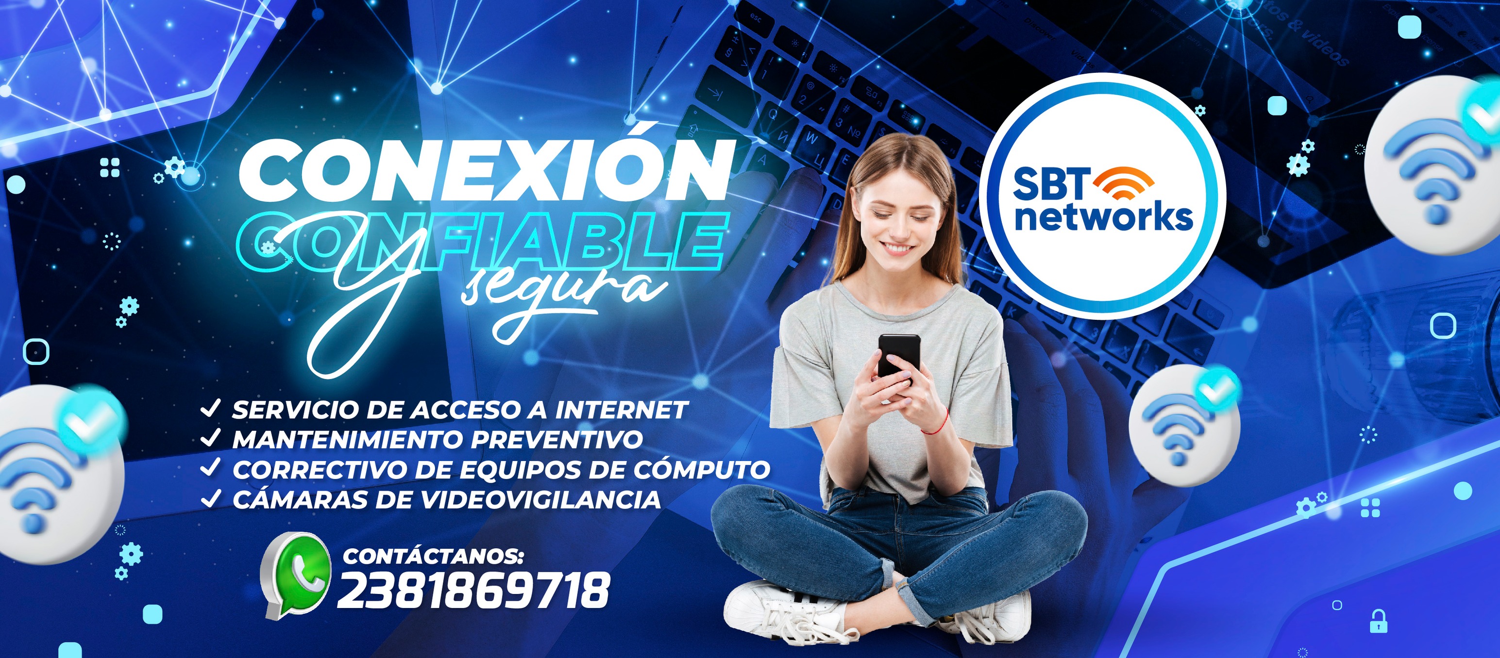 Conexión de fibra óptica